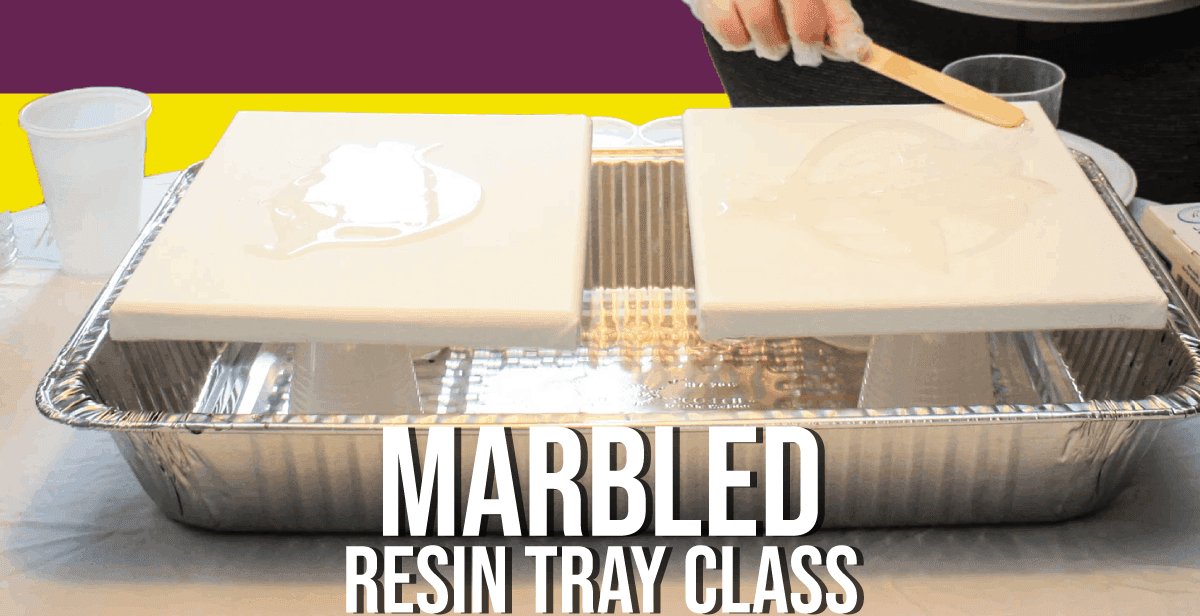 Virtual Marbled Resin Tray Class
