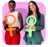 Image representing Women's Day logo