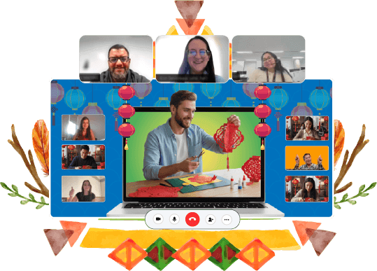 Virtual Hongbao Lantern Making Virtual Hongbao Lantern Making