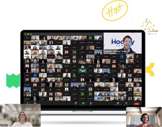 Hosted Large Group Events for Corporate Team Building