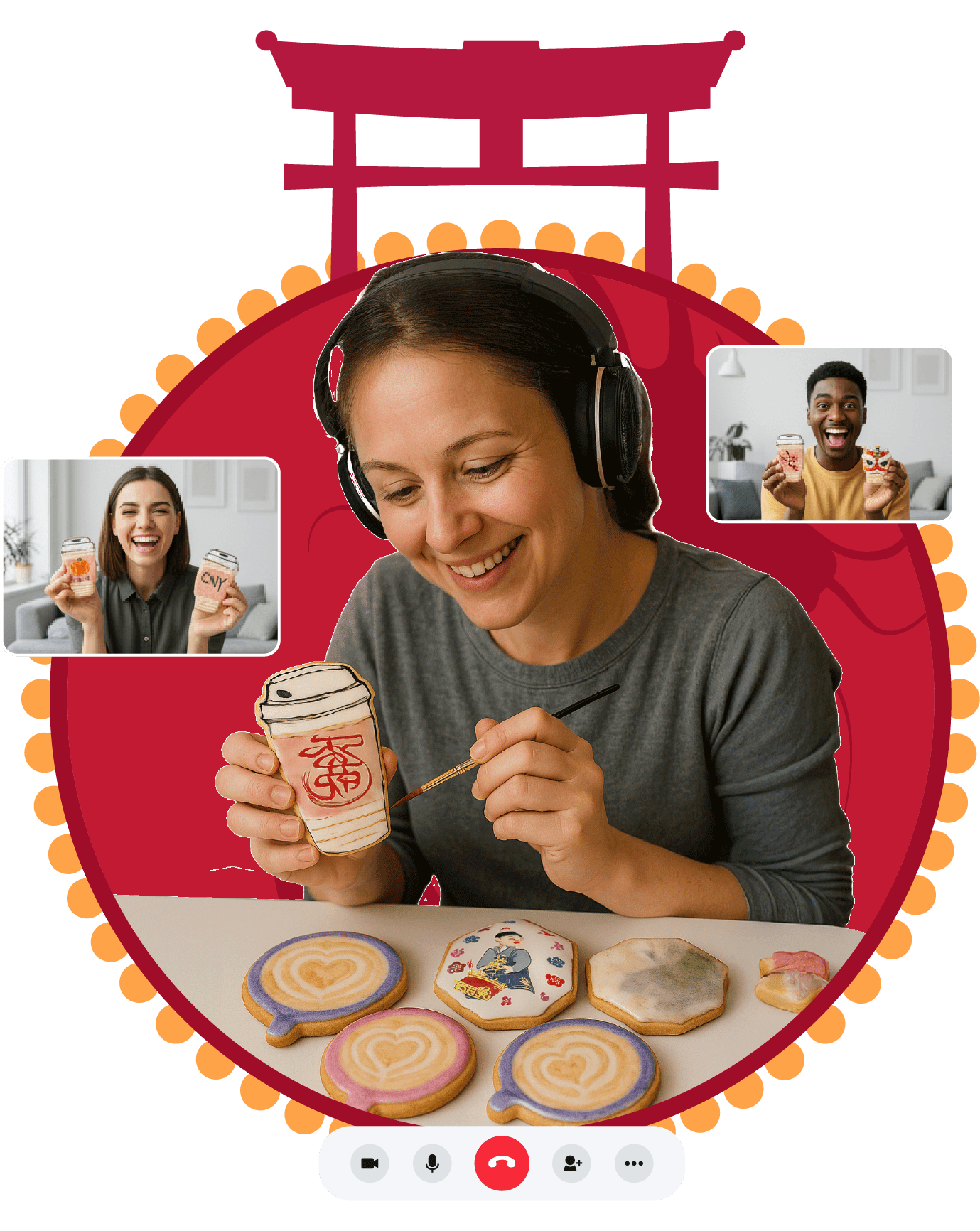 Virtual Fortune Cookie Decorating Virtual Fortune Cookie Decorating