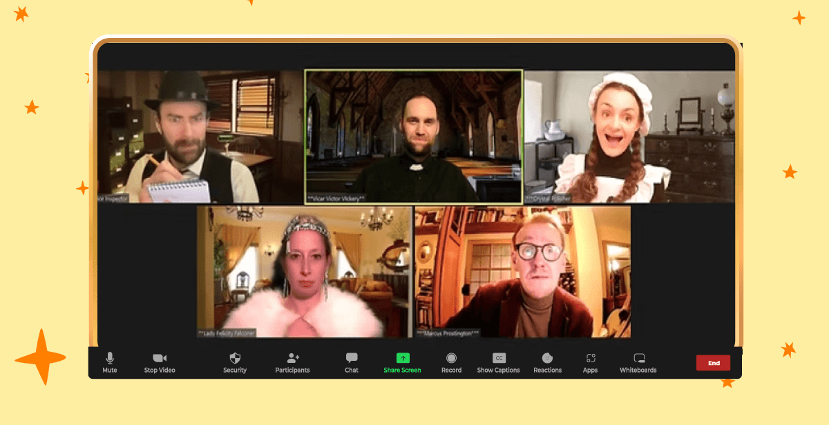 Virtual Murder Mystery – Murder at the Manor