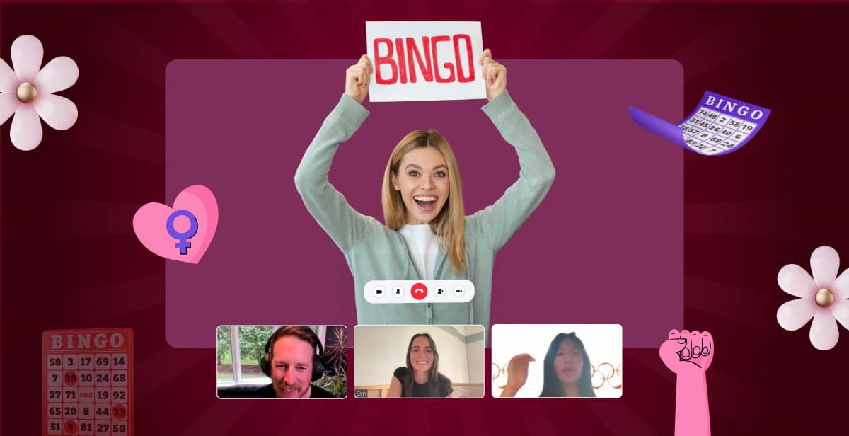 Virtual International Women’s Day Bingo – Mark Milestones