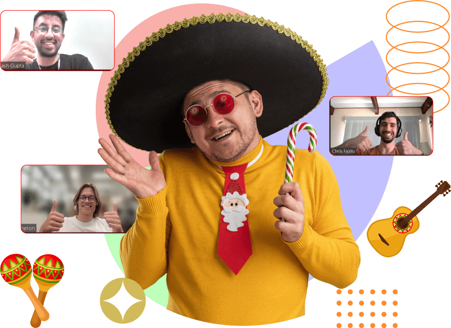 ¡Vamos a Celebrar! Virtual Cinco de Mayo Virtual Activities for Teams