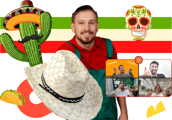 Image showcasing Do Cinco de Mayo Virtual Activities at Work Feel Truly Festive?