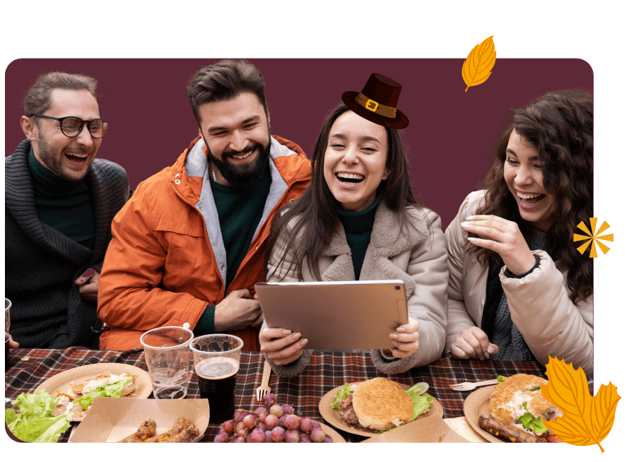 Hosted Thanksgiving Virtual Activities for Teams