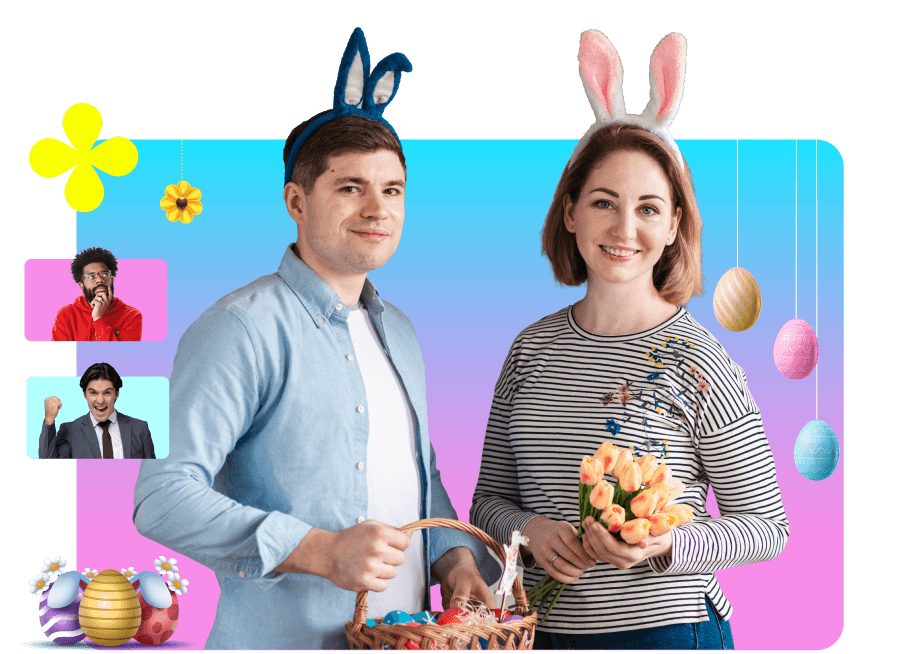 Hop Into Team Fun with Virtual Easter Day Events